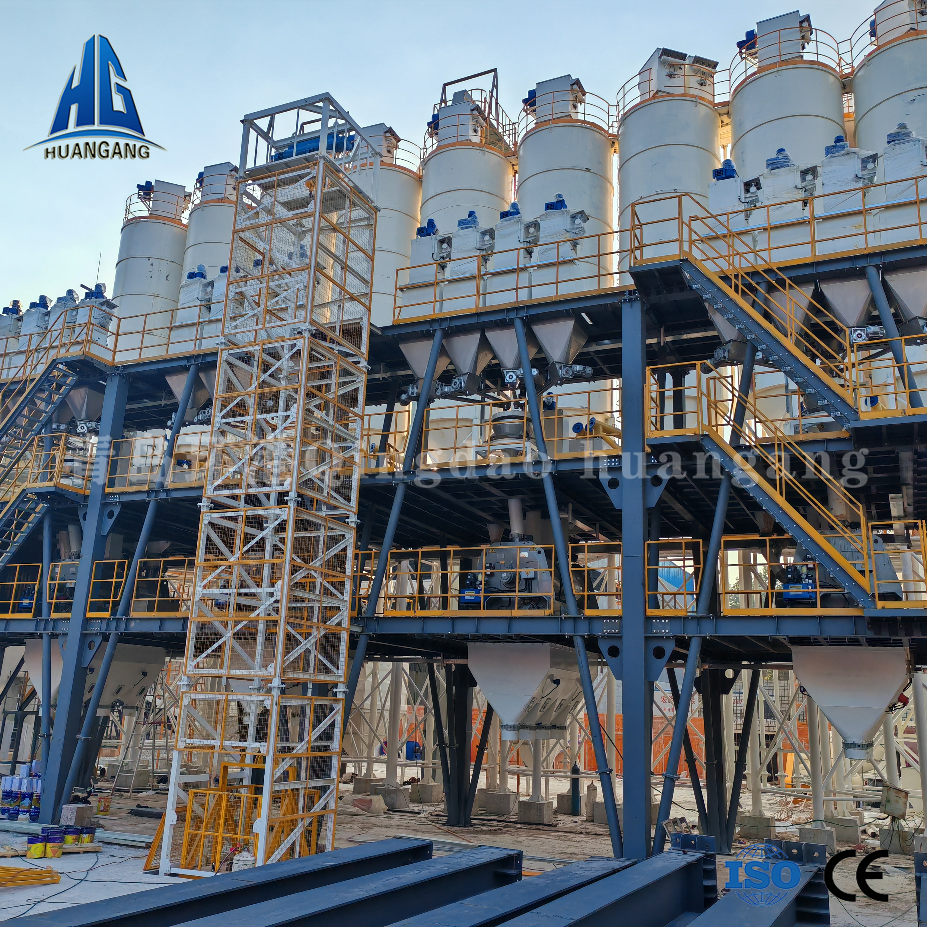普通預拌砂漿生產線設備